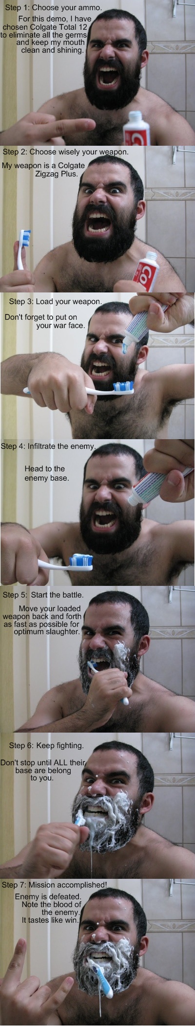 Hogyan moss fogat spártaiul? - használati utasítás