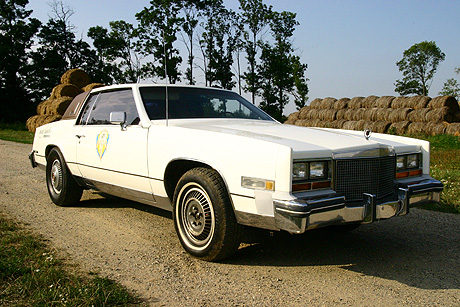 Bőrkanapé a hátsó ülésen - Cadillac Eldorado