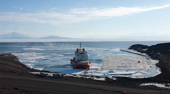 Time lapse hajókkal - Antarktisz