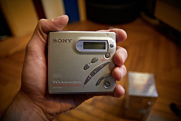 MP3 helyett MiniDisc Walkman - ez már retró?